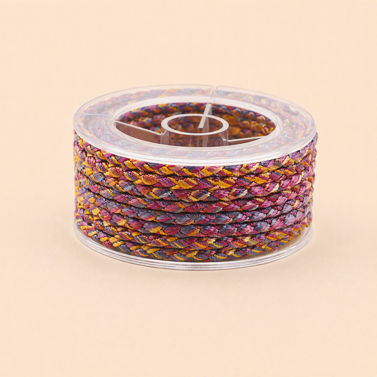 4mm Dragon Scale Nylon Jewelry Cord – 12-Ply Multicolor Thread for DIY