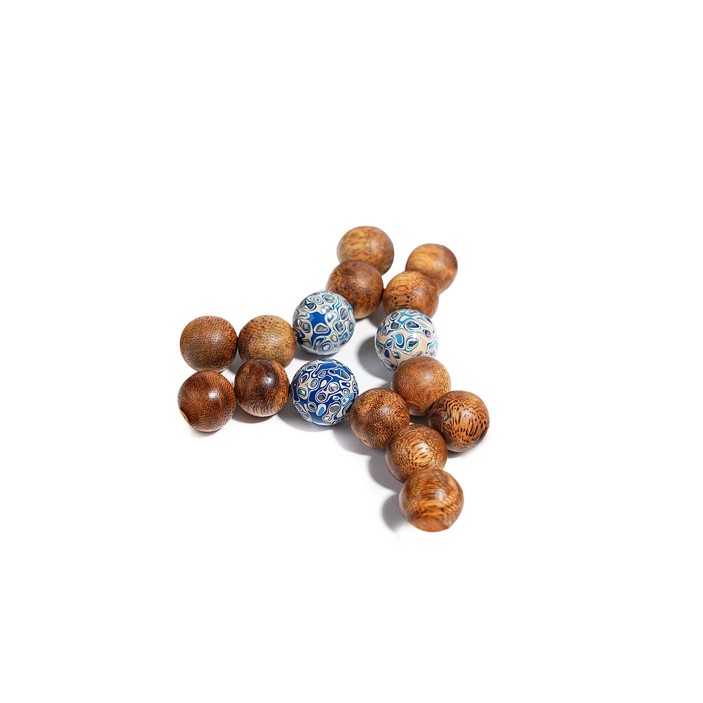 Handmade Small Leaf Red Sandalwood Beaded Bracelet For Men Decorated With Big Lacquer Beads Birthday Gift