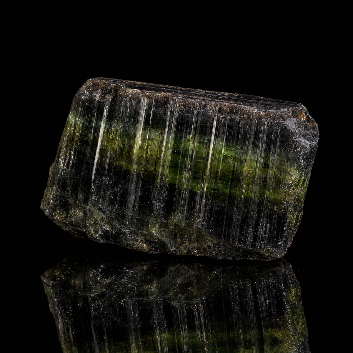Handmade tourmaline bead bracelet