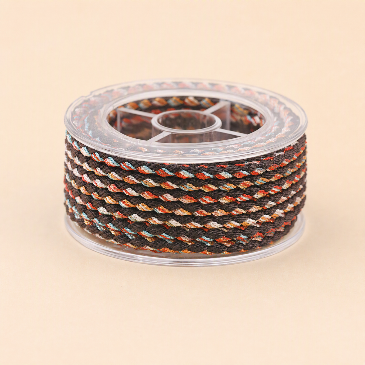 4mm Dragon Scale Nylon Jewelry Cord – 12-Ply Multicolor Thread for DIY