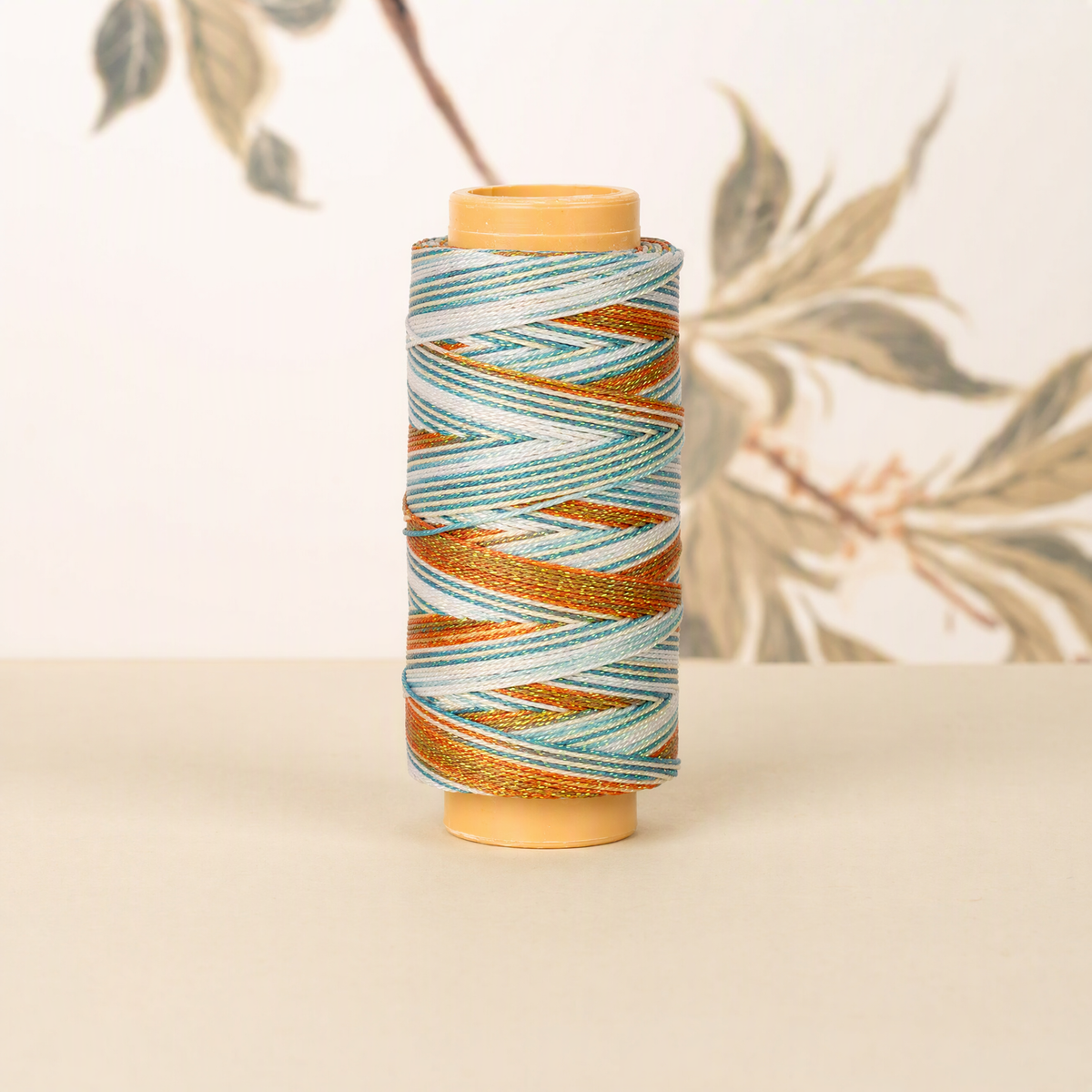 100m 6-Ply Waxed Cord for Bracelet Making – 0.5mm Starry Multicolor Thread
