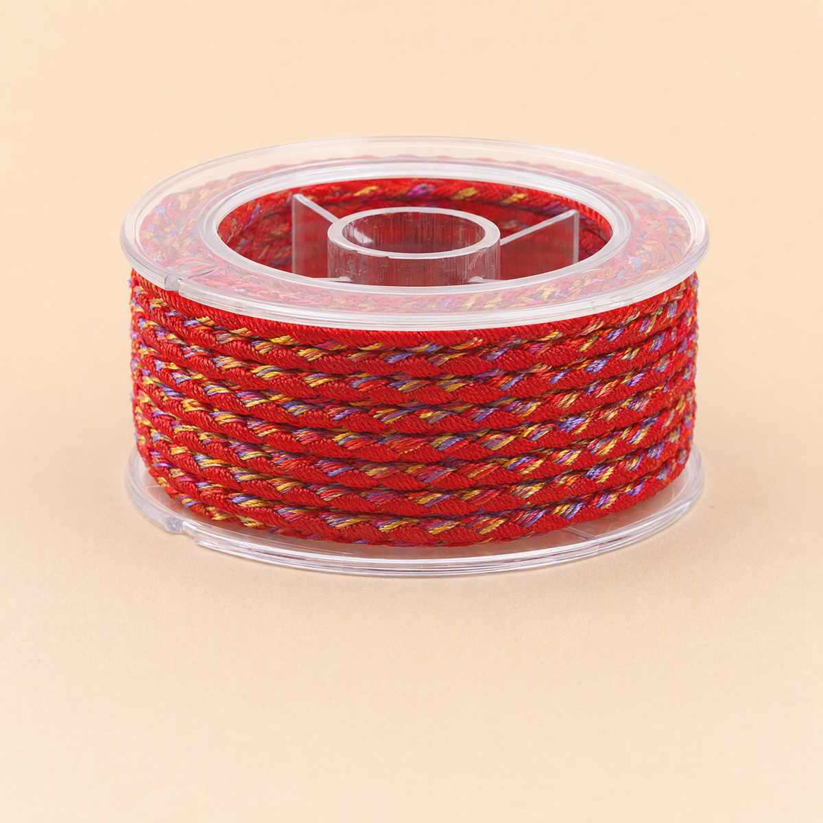 4mm Dragon Scale Nylon Jewelry Cord – 12-Ply Multicolor Thread for DIY
