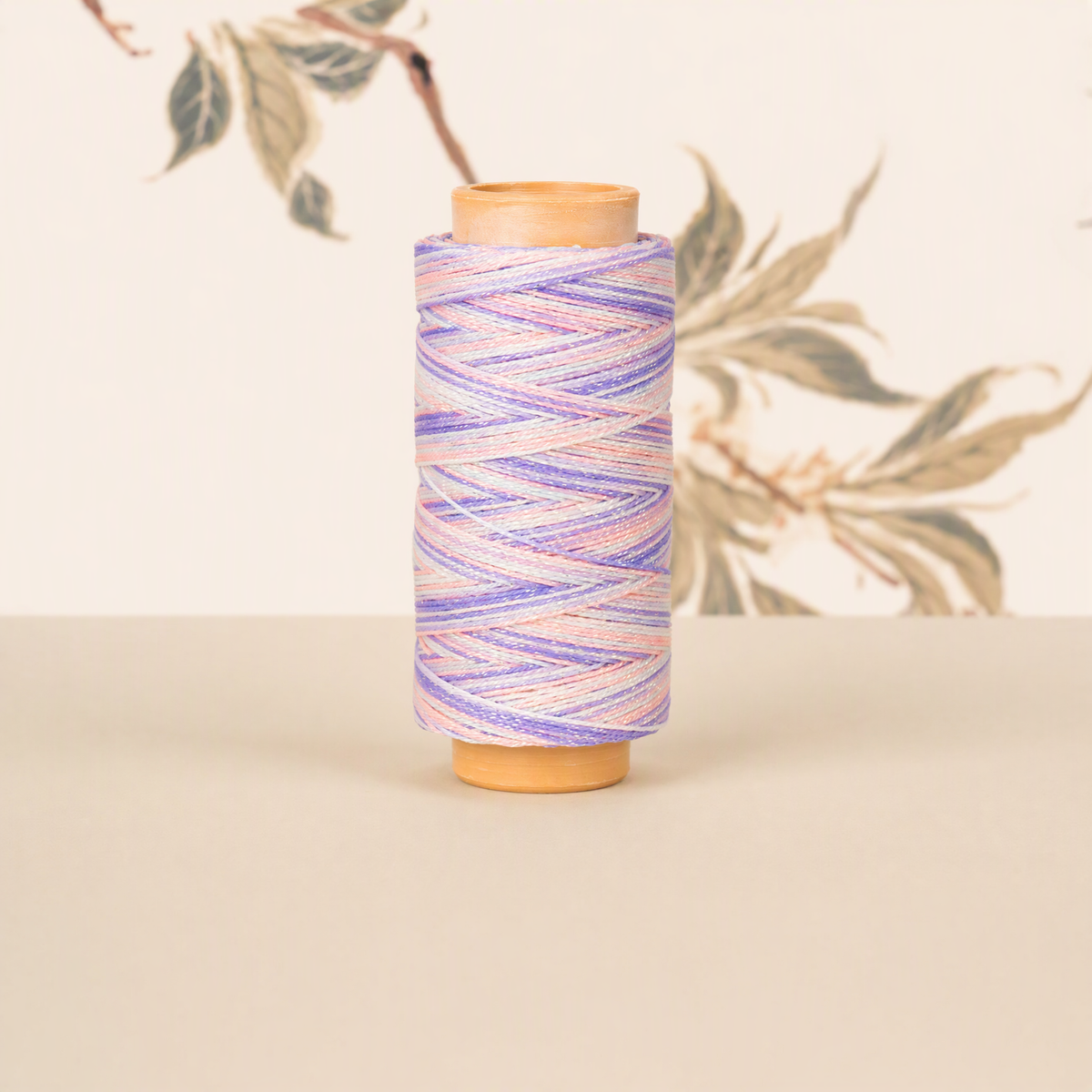 100m 6-Ply Waxed Cord for Bracelet Making – 0.5mm Starry Multicolor Thread