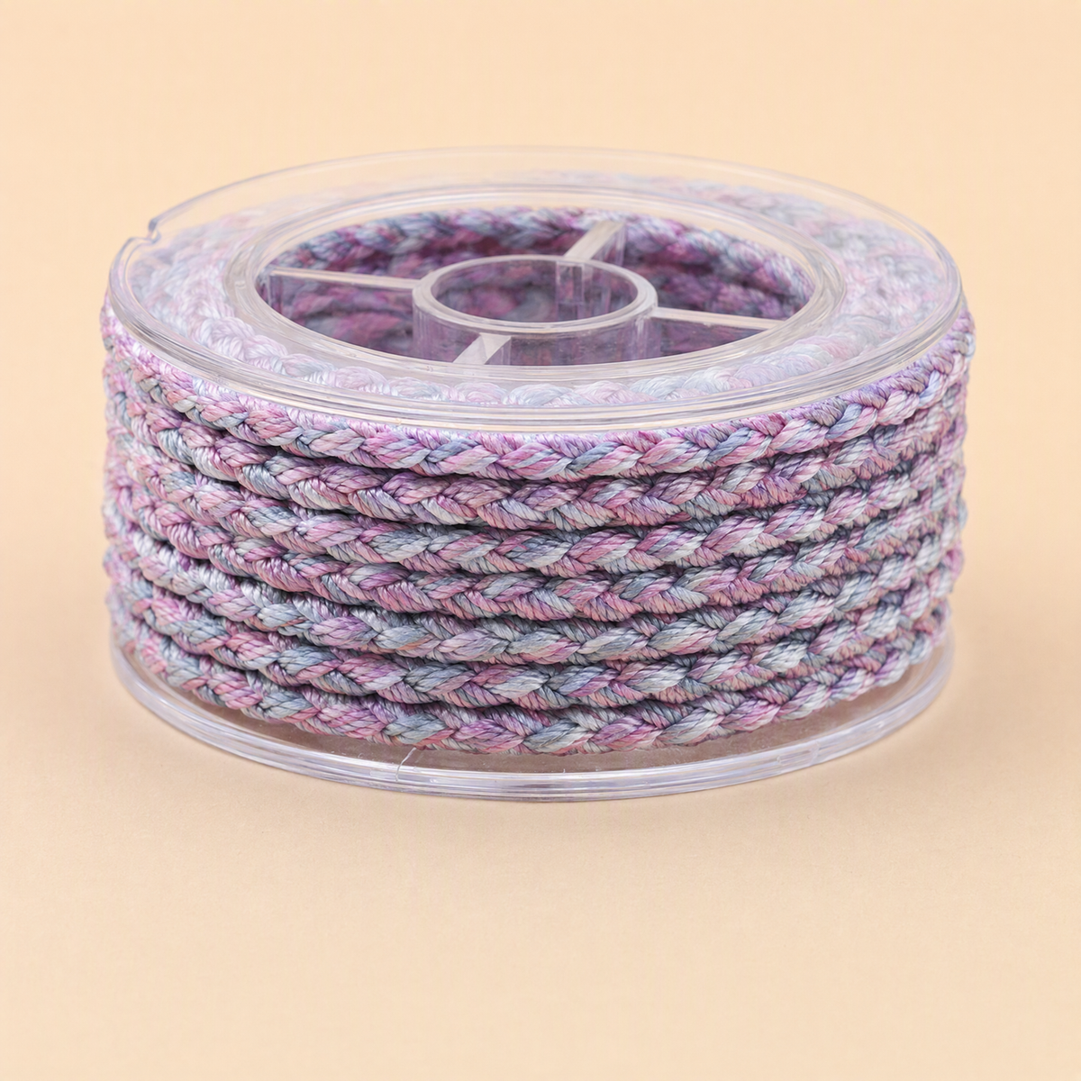 4mm Dragon Scale Nylon Jewelry Cord – 12-Ply Multicolor Thread for DIY