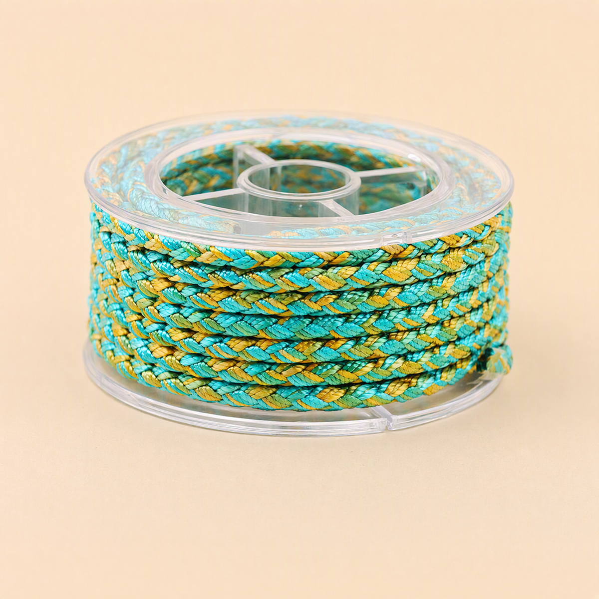 4mm Dragon Scale Nylon Jewelry Cord – 12-Ply Multicolor Thread for DIY