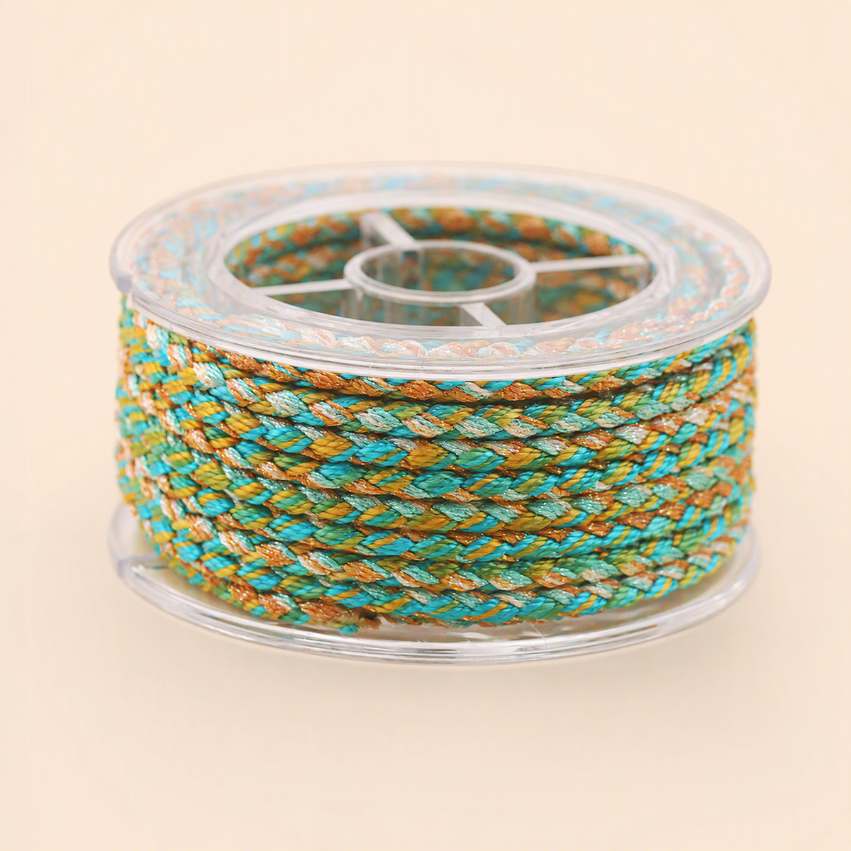 4mm Dragon Scale Nylon Jewelry Cord – 12-Ply Multicolor Thread for DIY