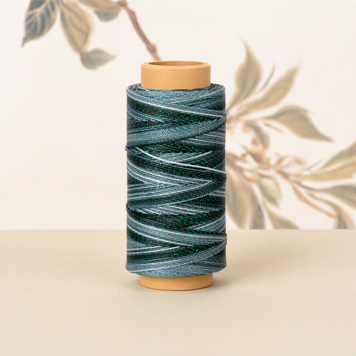 100m 6-Ply Waxed Cord for Bracelet Making – 0.5mm Starry Multicolor Thread