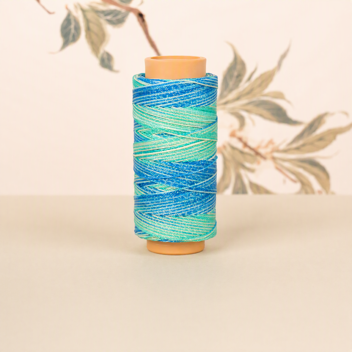 100m 6-Ply Waxed Cord for Bracelet Making – 0.5mm Starry Multicolor Thread