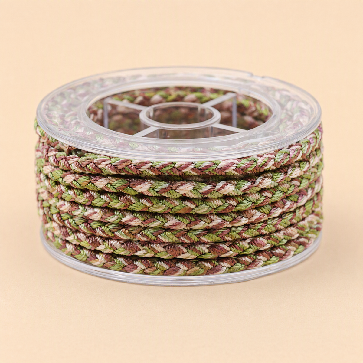 4mm Dragon Scale Nylon Jewelry Cord – 12-Ply Multicolor Thread for DIY