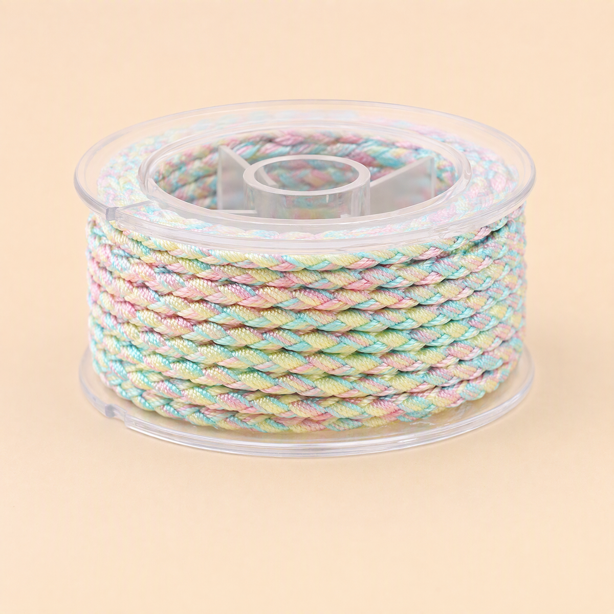 4mm Dragon Scale Nylon Jewelry Cord – 12-Ply Multicolor Thread for DIY