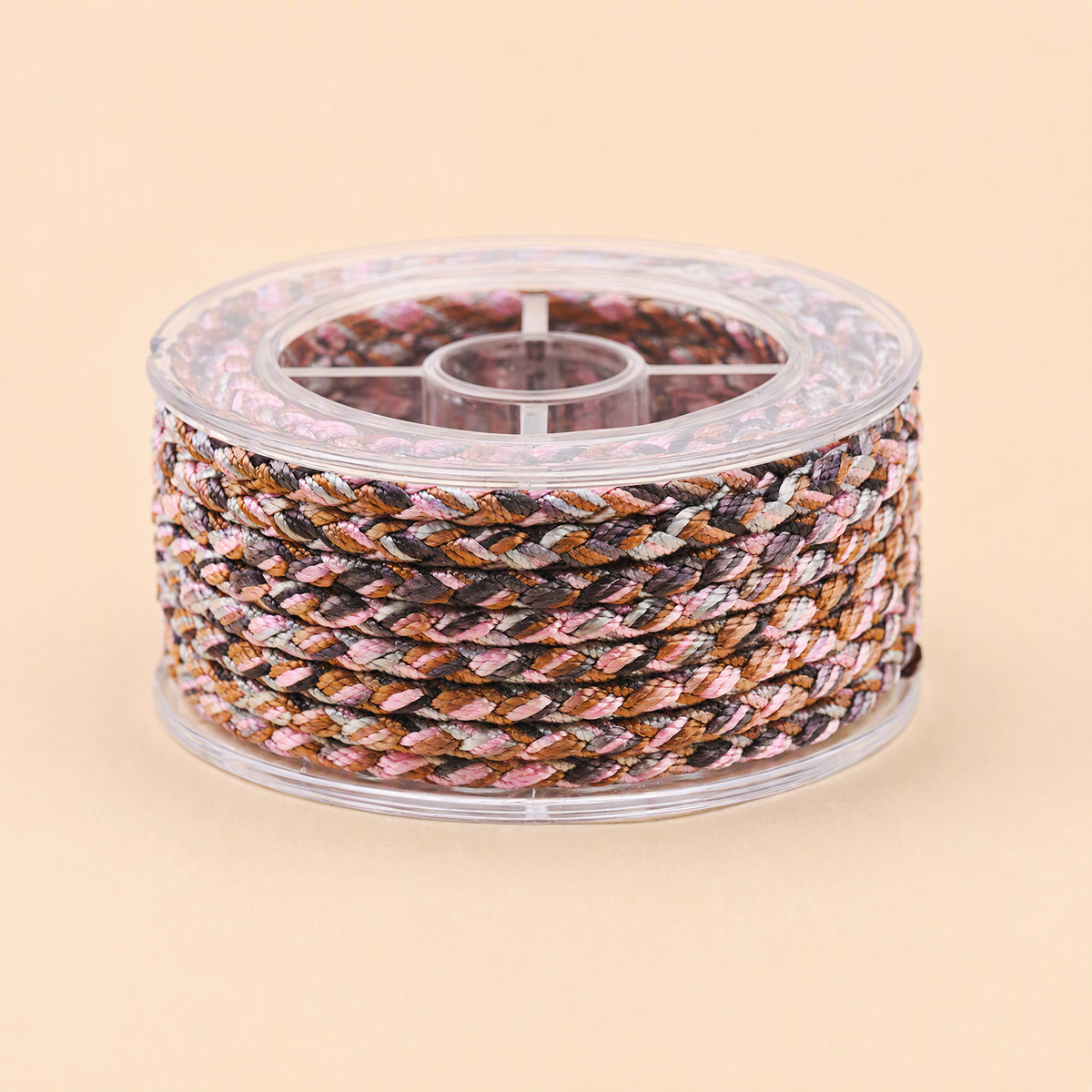 4mm Dragon Scale Nylon Jewelry Cord – 12-Ply Multicolor Thread for DIY