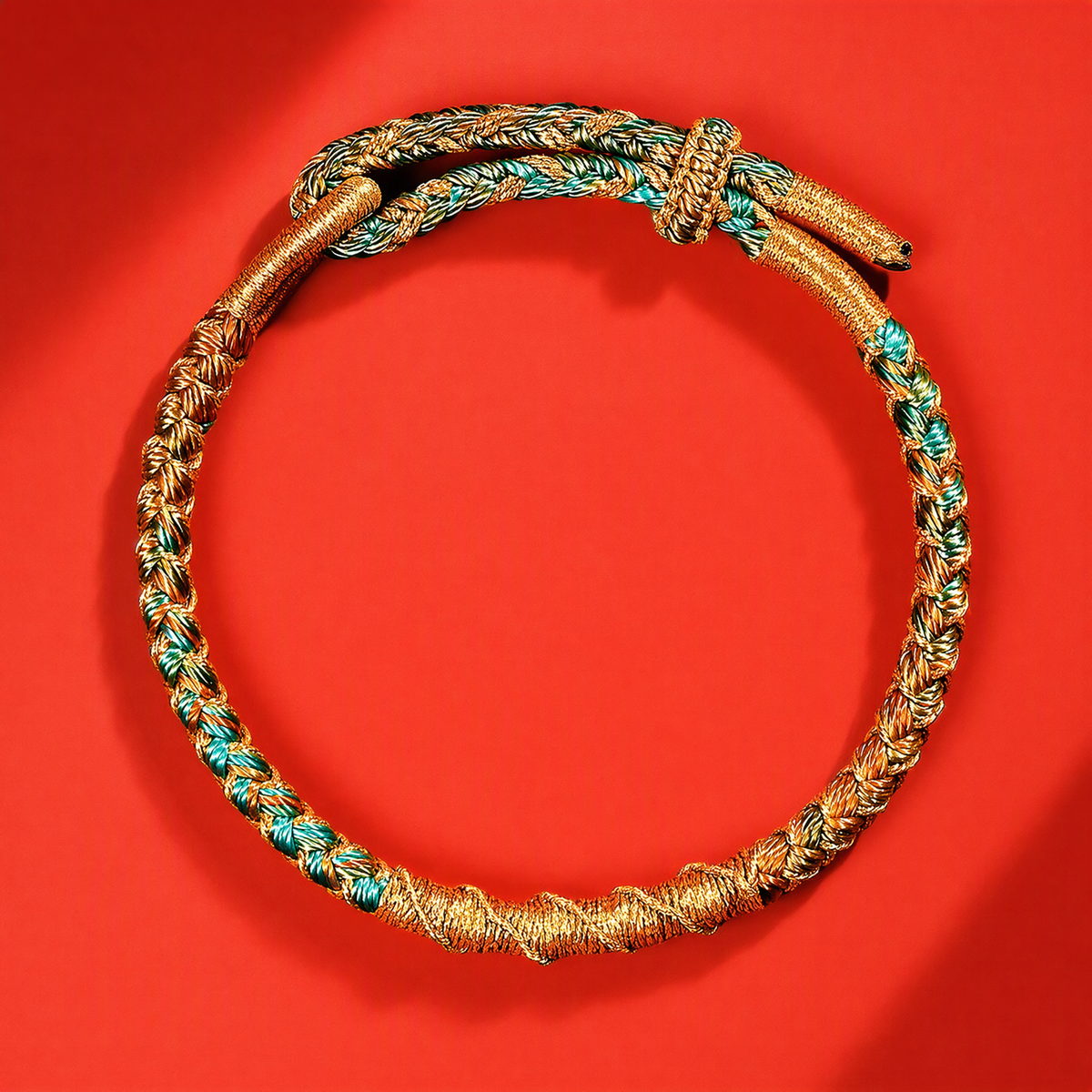 Adjustable Woven Wish Bracelet – Handmade Good Luck Gift