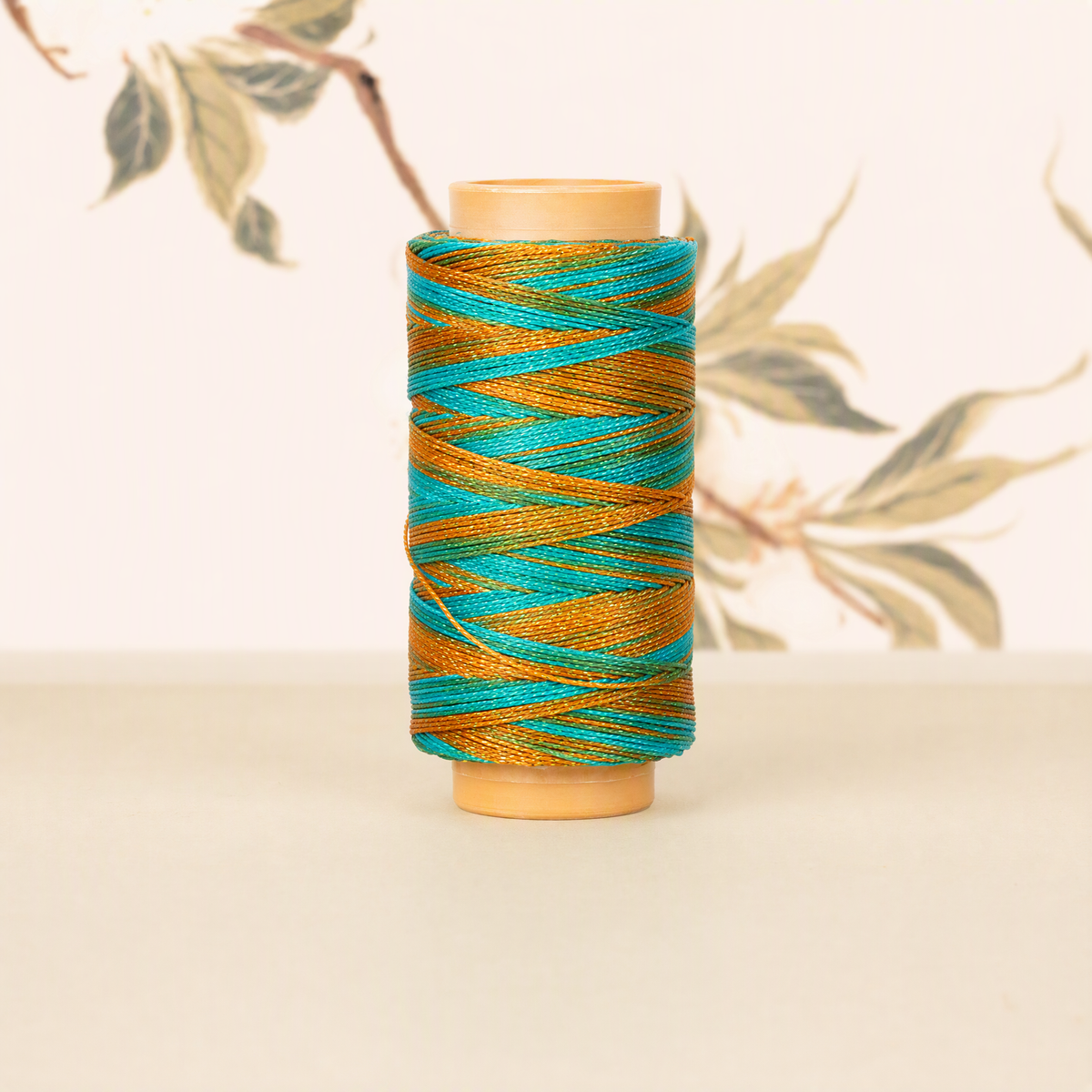 100m 6-Ply Waxed Cord for Bracelet Making – 0.5mm Starry Multicolor Thread