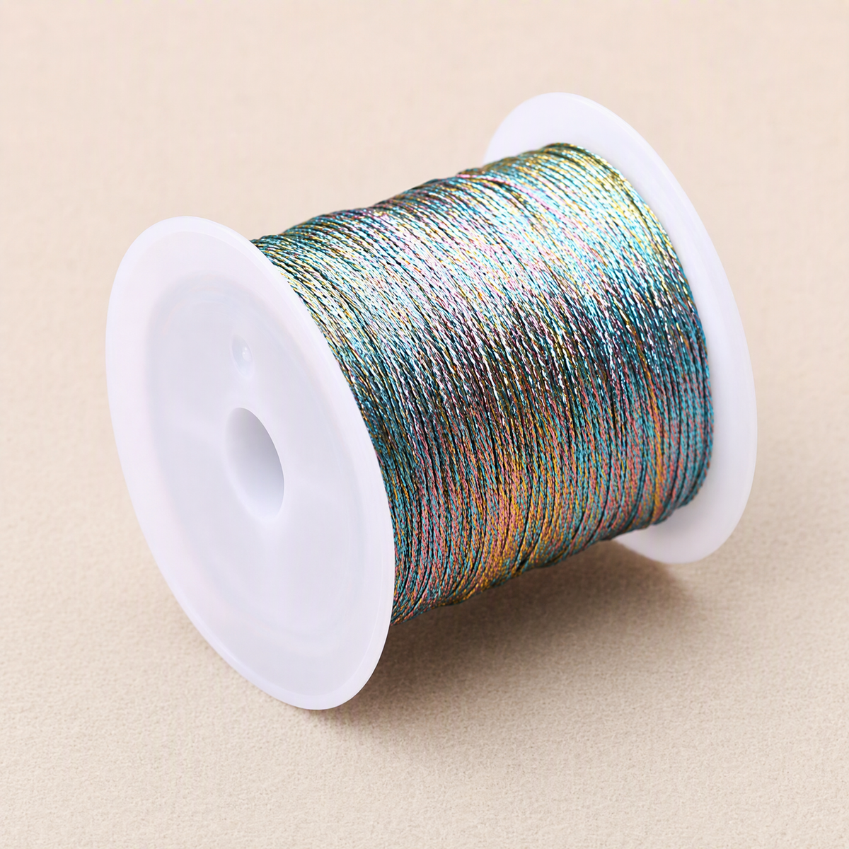 Shimmering Jewelry Cord & Bead Thread for Bracelet Making – 15 Colors