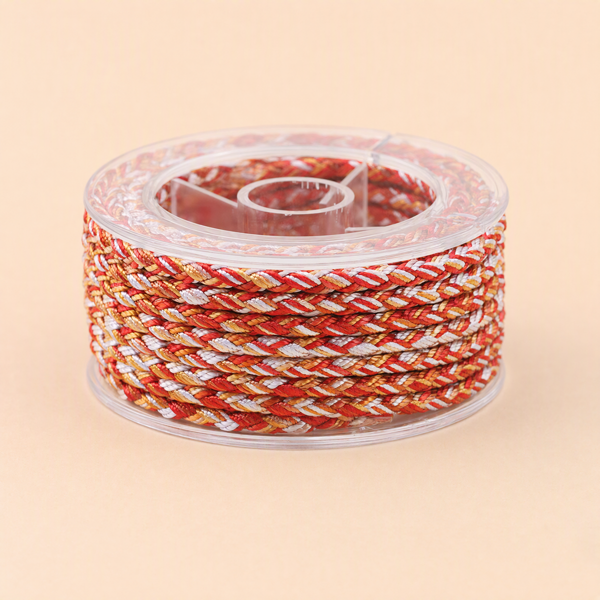 4mm Dragon Scale Nylon Jewelry Cord – 12-Ply Multicolor Thread for DIY