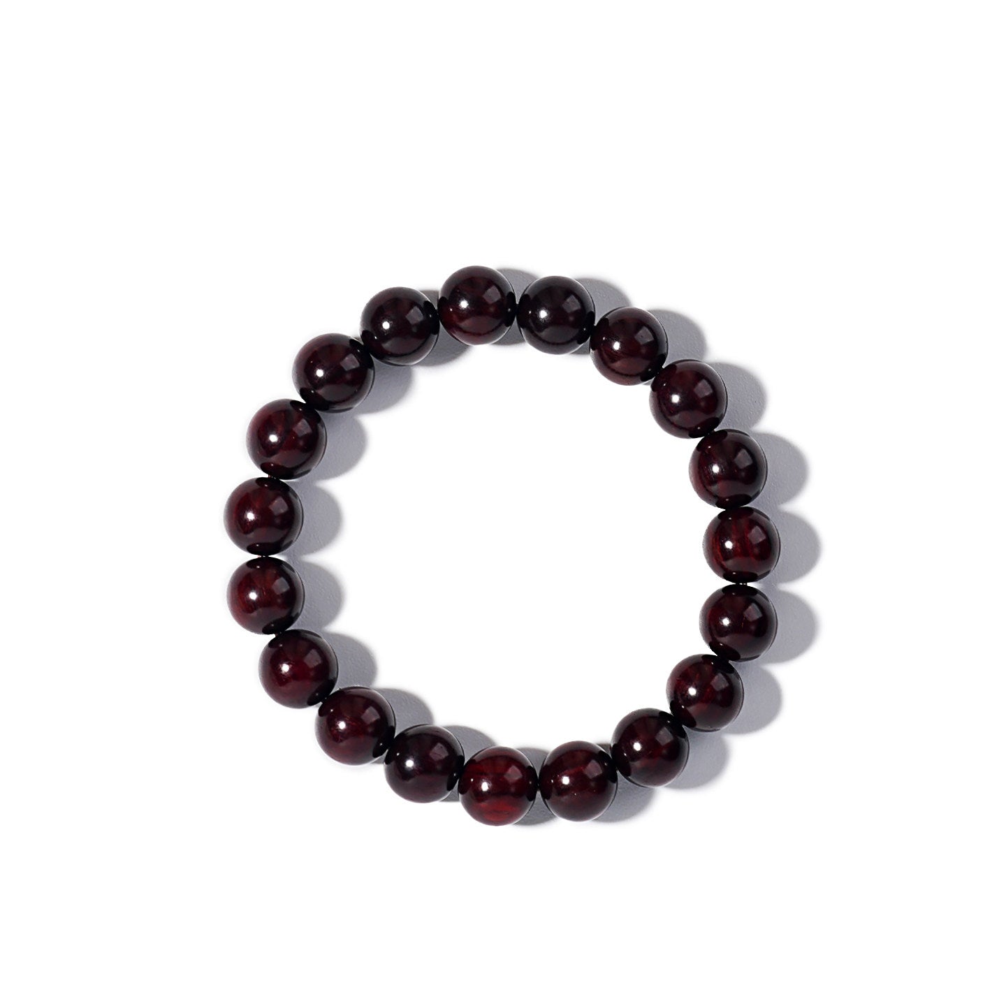 Natural Small Leaf Red Sandalwood Buddhist Prayer Beads Unisex Calming Healing Bracelet Present